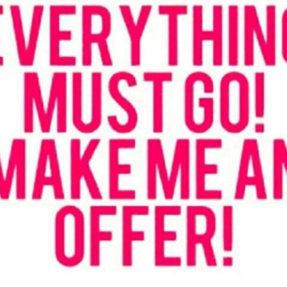 Everything must go
